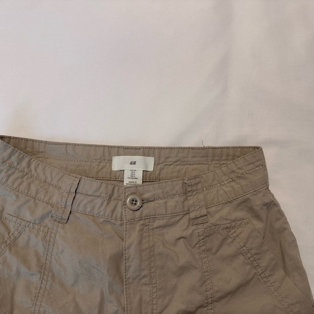 Khaki cargo pants